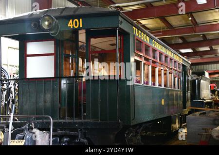 Nevada State Railroad Museum in Carson City, Nevada Stockfoto