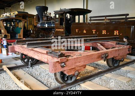 Nevada State Railroad Museum in Carson City, Nevada Stockfoto