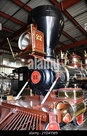 Nevada State Railroad Museum in Carson City, Nevada Stockfoto