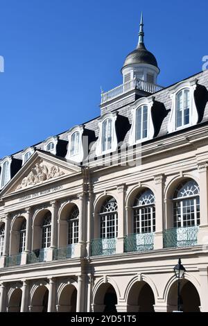 Cabildo, Teil des Louisiana State Museum in New Orleans Stockfoto