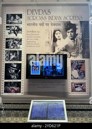 Ausstellung im National Museum of Indian Cinema in Mumbai, Indien Stockfoto