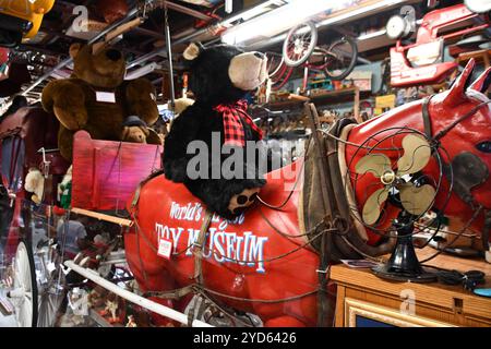 Die BECK Museums of Branson (weltgrößter Spielzeugmuseum-Komplex) in Branson, Missouri Stockfoto