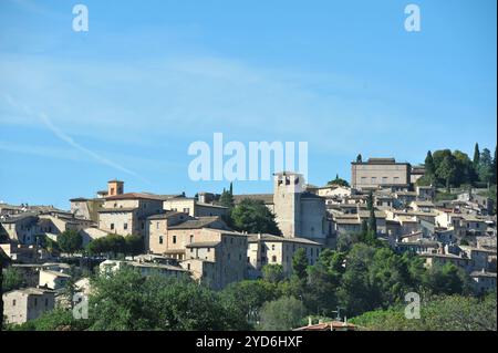 Spello in Italien Stockfoto