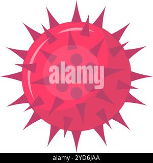 Omicron b.1.1.529-Variante des covid-19-Virus, das eine Pandemie auslöst, aus Südafrika stammt und sich weltweit ausbreitet und eine Bedrohung für die öffentliche Gesundheit darstellt Stock Vektor