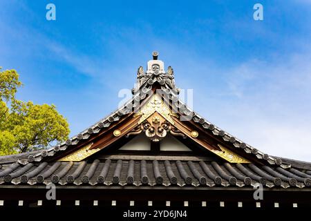 Tempel-Dach Stockfoto