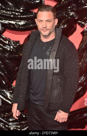 23.10.24. London Vereinigtes Königreich. Tom Hardy bei „Venom: The Last Dance“ UK Premiere im BFI IMAX, London. Sue Andrews/Alamy. Stockfoto