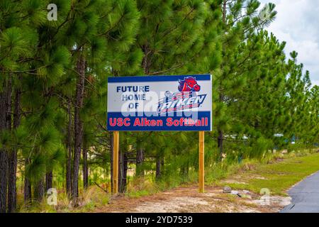 Ein öffentliches umfassendes College im Süden in Aiken, South Carolina Stockfoto