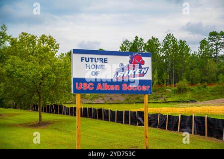 Ein öffentliches umfassendes College im Süden in Aiken, South Carolina Stockfoto