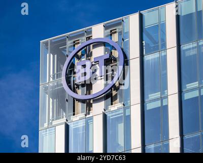 BT Hauptsitz, BT – One Braham, London, England, Großbritannien, GB. Stockfoto