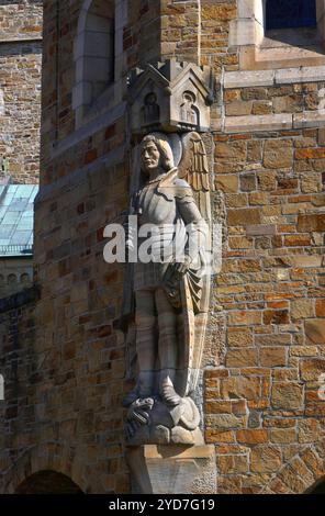 St. Michael in der Pfarrkirche St. Nikolaus in Ankum Stockfoto