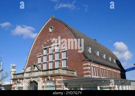 Kieler Maritime Museum Fischhalle & Museumsbrücke, Deutschland Stockfoto