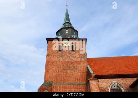 Stadtkirche St. Marien in Boizenburg, Deutschland Stockfoto