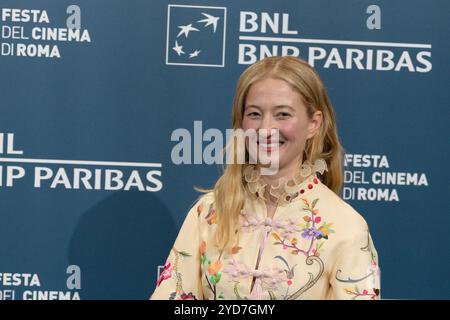 Rom, Italien. Oktober 2024. Alba Rohrwacher nimmt am 25. Oktober 2024 im Auditorium Parco Della Musica in Rom Teil. Quelle: Live Media Publishing Group/Alamy Live News Stockfoto
