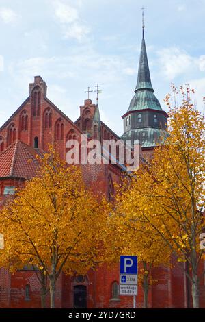Stadtkirche St. Marien in Boizenburg, Deutschland Stockfoto