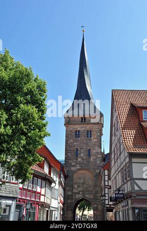 Westturm in Duderstadt, Deutschland Stockfoto