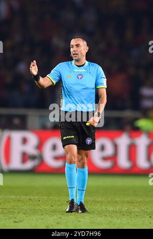 Foto Fabio Ferrari/LaPresse 24 Settembre 2023 - Torino, Italia - Sport, calcio -ESCLUSIVA TORINO FC- Turin FC vs AS Roma - Campionato italiano di calcio Serie A TIM 2023/2024 - Stadio Olimpico Grande Turin. Nella Foto: Arbitro Guida24. September 2023 Turin, Italien - Sport, calcio - EXKLUSIVER TURIN FC-Turin gegen AS Roma - italienische Fußballmeisterschaft der Serie A 2023/2024 - Olimpico Grande Torino Stadium. Im Bild: Referee Guida Stockfoto