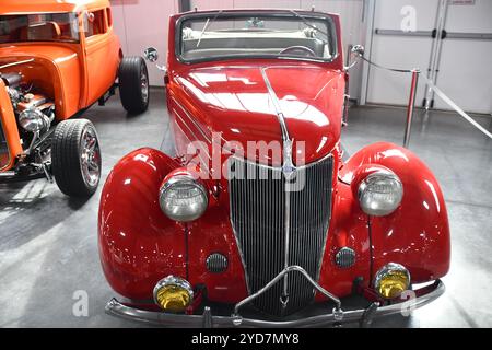 Ausstellung im Branson Auto and Farm Museum in Missouri Stockfoto