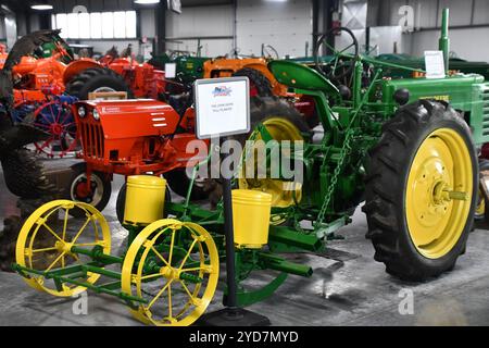 Landwirtschaftsausstellung im Branson Auto and Farm Museum in Branson, Missouri Stockfoto