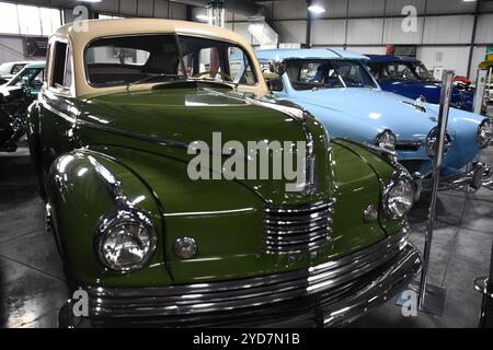 Ausstellung im Branson Auto and Farm Museum in Missouri Stockfoto