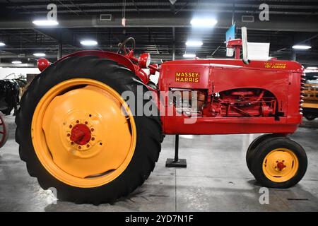 Landwirtschaftsausstellung im Branson Auto and Farm Museum in Branson, Missouri Stockfoto
