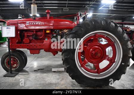 Landwirtschaftsausstellung im Branson Auto and Farm Museum in Branson, Missouri Stockfoto