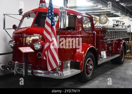 Landwirtschaftsausstellung im Branson Auto and Farm Museum in Branson, Missouri Stockfoto