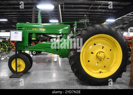 Landwirtschaftsausstellung im Branson Auto and Farm Museum in Branson, Missouri Stockfoto