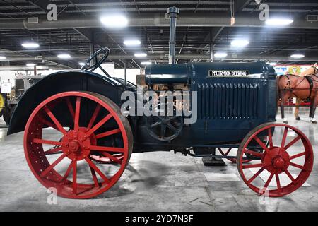 Landwirtschaftsausstellung im Branson Auto and Farm Museum in Branson, Missouri Stockfoto