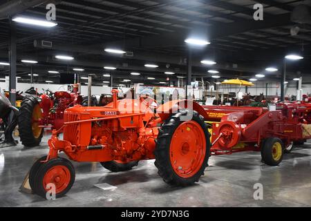 Landwirtschaftsausstellung im Branson Auto and Farm Museum in Branson, Missouri Stockfoto