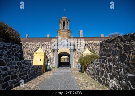 Eintritt zum Fort Kap der Guten Hoffnung Stockfoto