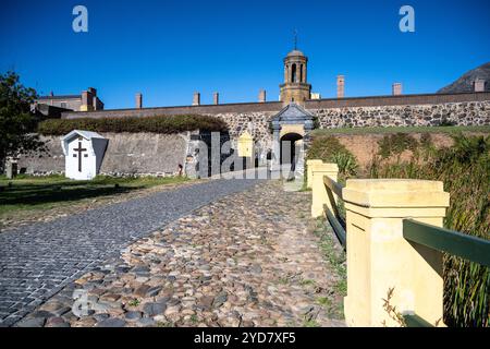 Eintritt zum Fort Kap der Guten Hoffnung Stockfoto