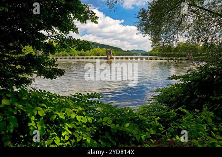 Wägung im Ruhrgebiet und Volme, Hagen, Ruhrgebiet, Nordrhein-Westfalen, Deutschland, Europa Stockfoto