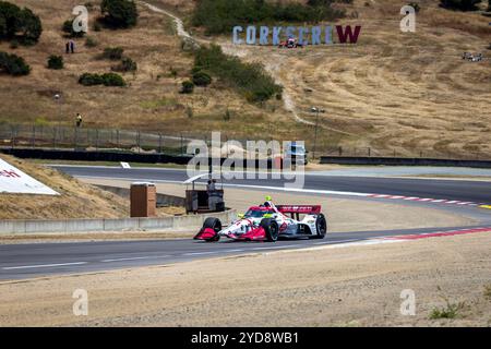 NTT INDYCAR SERIE: 22. Juni Firestone Grand Prix von Monterey Stockfoto