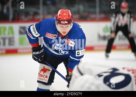 Alexander Karachun (Schwenninger Wild Wings #47) Schwenninger Wild Wings gegen EHC Red Bull München, Eishockey, DEL, Spieltag 12, Saison 2024/2025, 25.10.2024 Foto: Eibner-Pressefoto/Sven Laegler Stockfoto