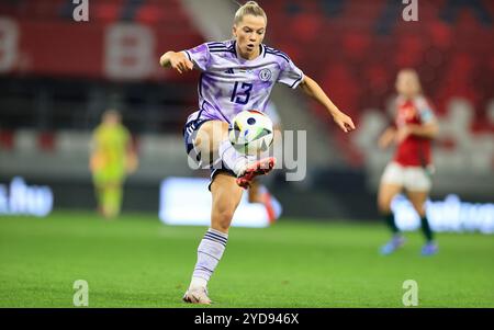 UNGARN, Budapest: Europameisterschaft der Frauen 2025, UNGARN-SCHOTTLAND, Brogan Hay (SC) Credit: Gabriella Barbara/Alamy Live News Stockfoto