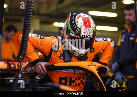 OâWARD Pato (mex), McLaren F1 Reserve Fahrer, Porträt während der Formel 1 Gran Premio de la Ciudad de Mexico 2024, 20. Runde der Formel-1-Weltmeisterschaft 2024 vom 25. Bis 27. Oktober 2024 auf dem Autodromo Hermanos Rodriguez in Mexiko-Stadt Stockfoto