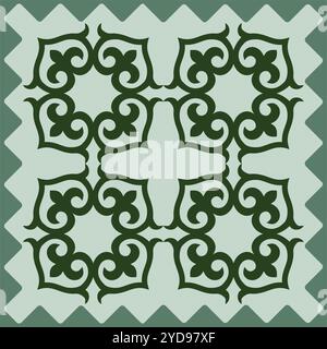 Ethnischen Mustern. Traditionen der Nomaden, kasachischen Steppen, Asiatische mongolische Kaukasus Stock Vektor