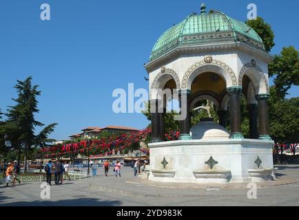 Der deutsche Brunnen, Istanbul Stockfoto