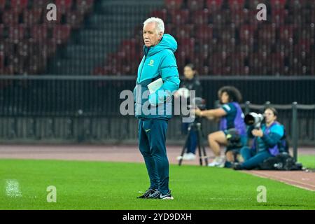 Tony Gustavsson (Australien, Trainer) SUI, Schweiz - Australien, Frauen-Fussball, Testspiel, Saison 2024/2025, 25.10.2024 Foto: Eibner-Pressefoto/Thomas Hess Stockfoto