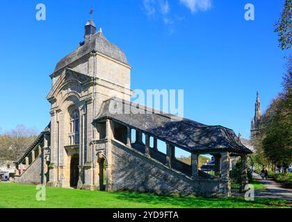 Basilika Sainte Anne aus dem 19. Jahrhundert, zweitgrößte Wallfahrtsstätte Frankreichs, Sainte-Anne-d Auray, bretonisch Santez-Anna-Wened, Departement Morbihan, Region Bretagne Breizh, Frankreich *** Basilika Sainte Anne aus dem 19. Jahrhundert, zweitgrößte Wallfahrtsstätte Frankreichs, Sainte Anne d Auray, Breton Santez Anna Wened, Departement Morbihan, Region Bretagne Breizh, Frankreich Stockfoto