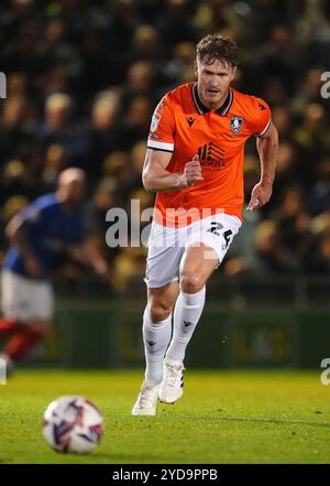 Michael Smith am Mittwoch in Sheffield während des Sky Bet Championship Matches in Fratton Park, Portsmouth. Bilddatum: Freitag, 25. Oktober 2024. Stockfoto