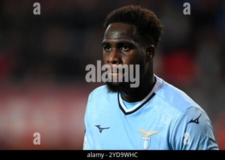 ENSCHEDE - Boulaye Dia von SS Latium während des Spiels der UEFA Europa League zwischen dem FC Twente und S. S Lazio Roma im Stadion de Grolsch Veste am 24. Oktober 2024 in Enschede, Niederlande. ANP | Hollandse Hoogte | GERRIT VAN KEULEN Stockfoto