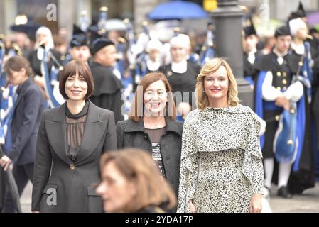 Oviedo, Spanien. Oktober 2024. Während der Princess of Asturias Awards 2024 in Oviedo am Freitag, den 25. Oktober 2024. Quelle: CORDON PRESS/Alamy Live News Stockfoto