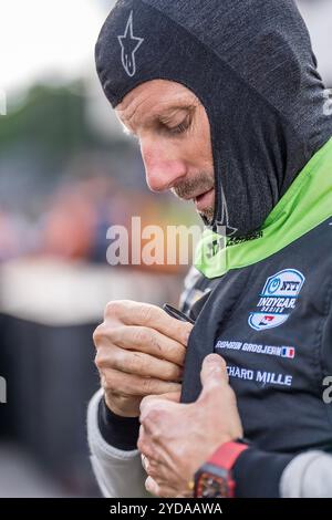 NTT INDYCAR-SERIE: Juli 06 Honda Indy 200 Stockfoto