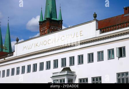 LÃ¼beck Universität für Musik, Deutschland Stockfoto