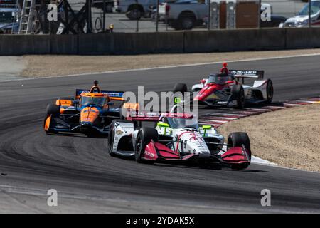 NTT INDYCAR SERIE: 23. Juni Firestone Grand Prix von Monterey Stockfoto