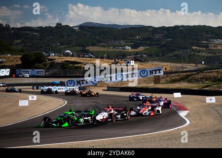 NTT INDYCAR SERIE: 23. Juni Firestone Grand Prix von Monterey Stockfoto