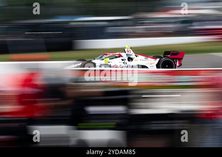 INDYCAR Series: Honda Indy 200 im Mid-Ohio Stockfoto