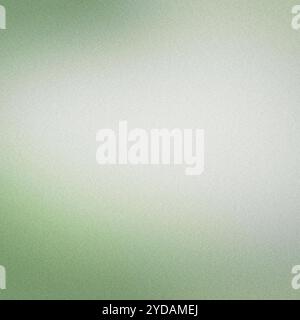Abstrakte Textur mit grünem und weißem, körnigem Hintergrund Stockfoto