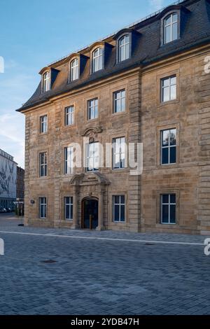 Blick auf das Opernhaus Bayreuth in Bayern. Stockfoto